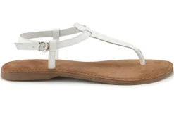 Zehentrenner|Sandalen|Horsch Schuhe Zehentrenner in Untergrößen Weiß