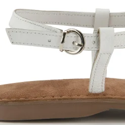 Zehentrenner|Sandalen|Horsch Schuhe Zehentrenner in Untergrößen Weiß