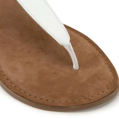 Zehentrenner|Sandalen|Horsch Schuhe Zehentrenner in Untergrößen Weiß
