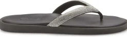 Zehentrenner|Sandalen|Horsch Schuhe Zehentrenner in Untergrößen Schwarz