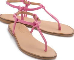 Zehentrenner|Sandalen|Horsch Schuhe Zehentrenner in Untergrößen Pink