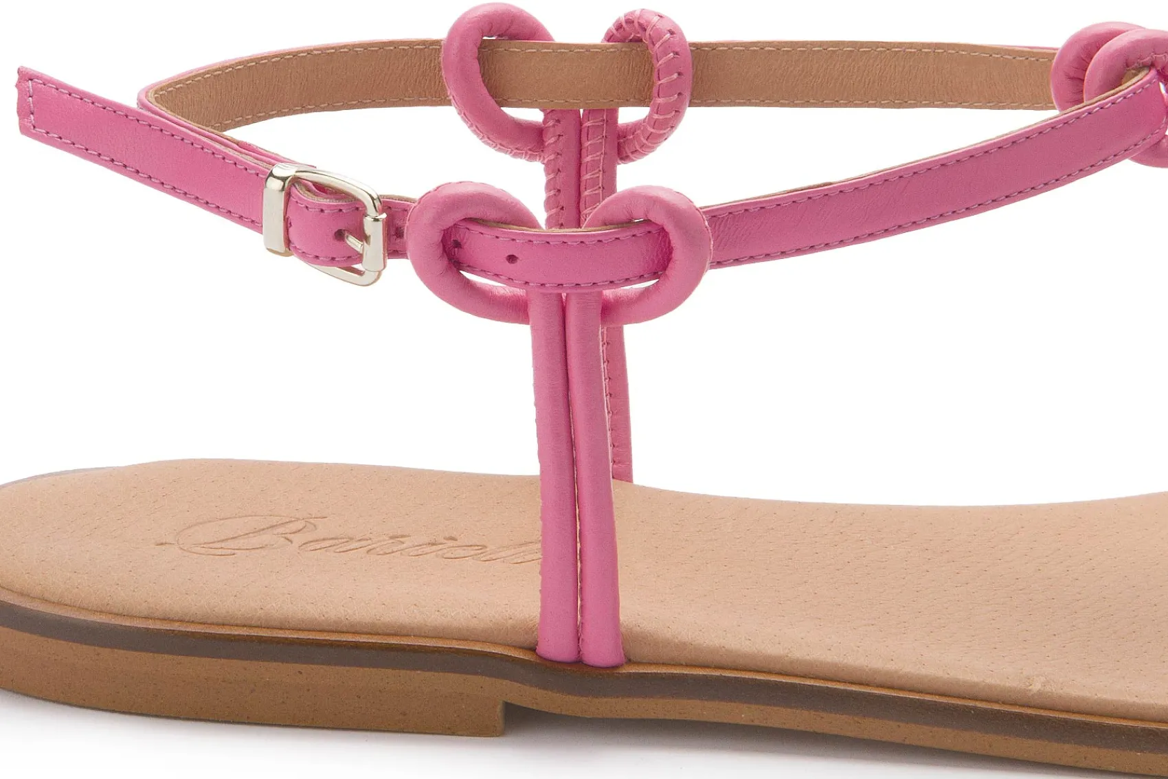 Zehentrenner|Sandalen|Horsch Schuhe Zehentrenner in Untergrößen Pink