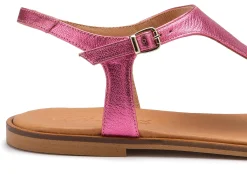 Zehentrenner|Sandalen|Horsch Schuhe Zehentrenner in Untergrößen Pink