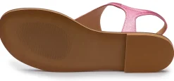 Zehentrenner|Sandalen|Horsch Schuhe Zehentrenner in Untergrößen Pink