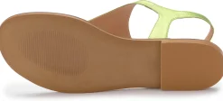 Zehentrenner|Sandalen|Horsch Schuhe Zehentrenner in Untergrößen Grün