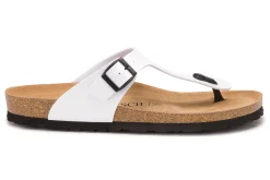 Zehentrenner|Sandalen|Horsch Schuhe Zehentrenner in Untergrößen Weiß